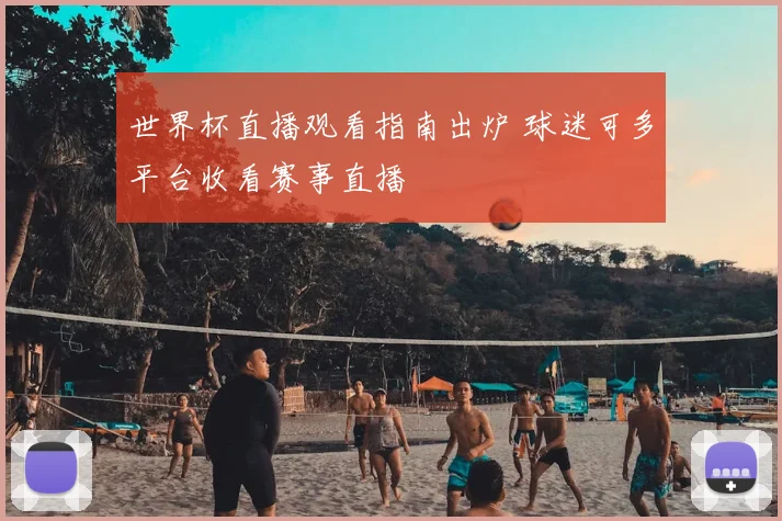 世界杯直播观看指南出炉 球迷可多平台收看赛事直播