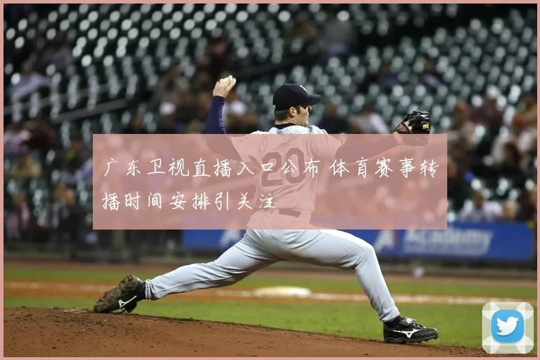 广东卫视直播入口公布 体育赛事转播时间安排引关注